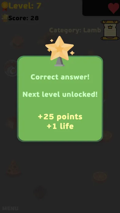 Food Quiz - Cooking Challenge Screenshots